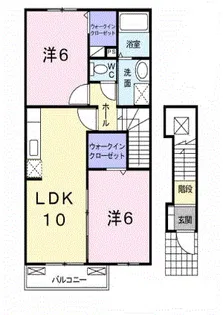 アヴニール Ⅰ【2階】の間取り