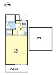 シャルマンフジ湊北町弐番館【402号室】の間取り