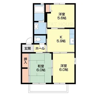 ラウンド.1【101号室】の間取り