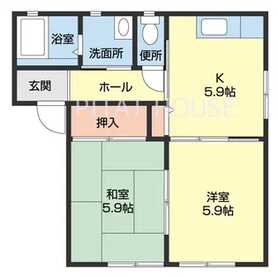 シャーメゾンSK【1階】の間取り