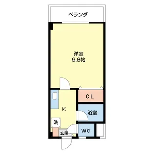モスビル【2階】の間取り