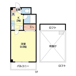 モスビル【3階】の間取り