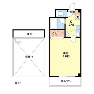 モスビル【3階】の間取り