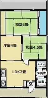 森本マンション【2階】の間取り