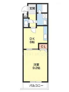M ディアマンテ【101号室】の間取り