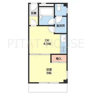 シャンティイ和歌浦【303号室】の間取り