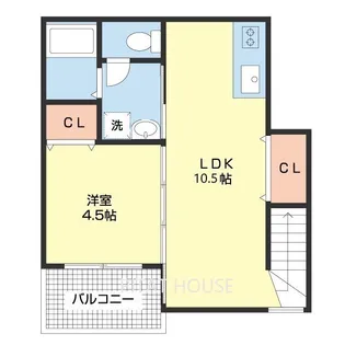 TJ平池【2階】の間取り