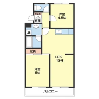 サイカプラザ【304号室】の間取り