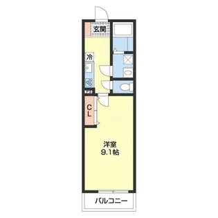 グランパシフィック和歌浦東innovation【302号室】の間取り