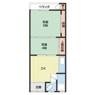 かすみ荘【102号室】の間取り