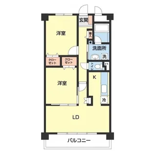 リヴィエール【305号室】の間取り