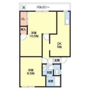 コモハウス小島【103号室】の間取り