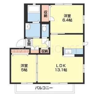 シャーメゾン野田【103号室】の間取り