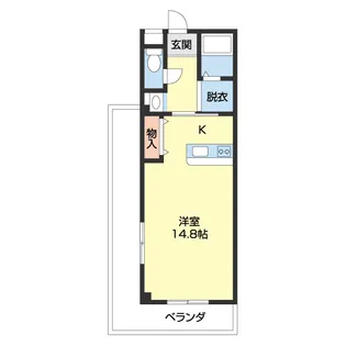 シーサイドM【306号室】の間取り