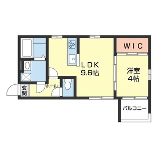 CELA Terrace【103号室】の間取り