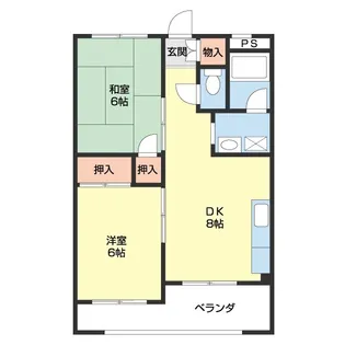 ピュアシティー561【101号室】の間取り