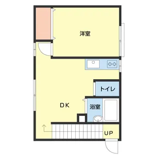 ワンルームハウス辻堂【Ⅱ-2F号室】の間取り