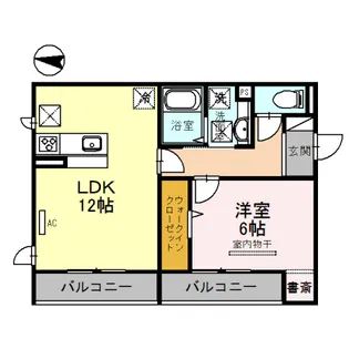 エクセレート【1階】の間取り