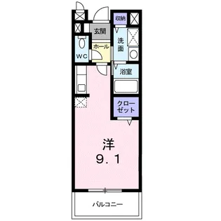 アルバ Ⅰ【2階】の間取り