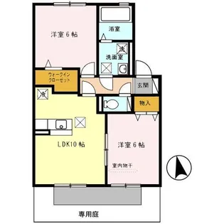 グレイス藤並 B棟【1階】の間取り