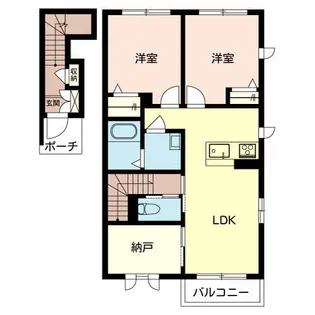 シャーメゾンフローラ【2階】の間取り
