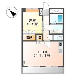 レジデンス21【201号室】の間取り