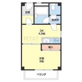 シャンティイ和歌浦【301号室】の間取り