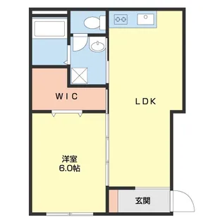 和歌山県海南市船尾【アパート】の間取り