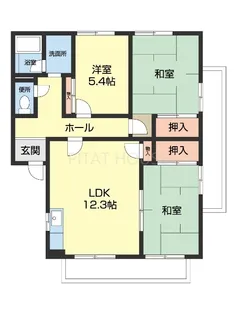 フレグランス巴【205号室】の間取り