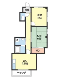 マンション木原【302号室】の間取り
