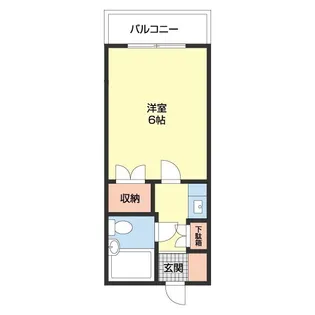ワシンハイツ【302号室】の間取り