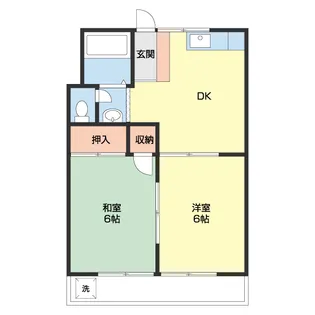 久喜マンション【102号室】の間取り