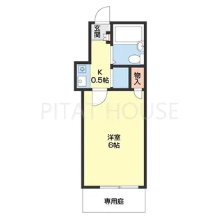 プライムパーク市小路【203号室】の間取り