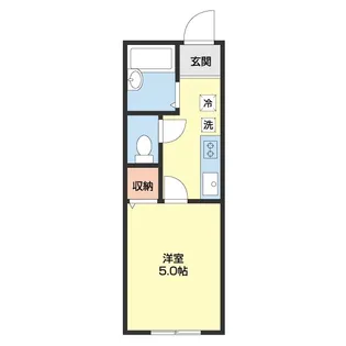 TJ曽屋【1階】の間取り