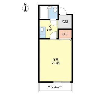 コミュニティプラザ貴志【406号室】の間取り