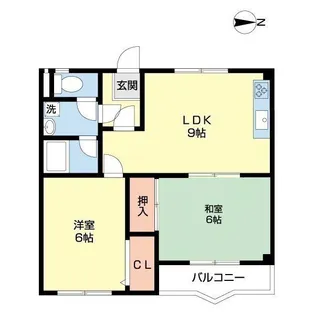 パークハウスJ【3階】の間取り
