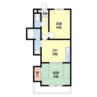 グリーンヒルとまと高野口【3階】の間取り