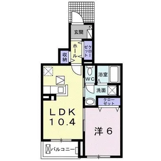 アナベル【1階】の間取り