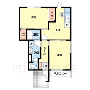 プレンティーⅡ【1階】の間取り