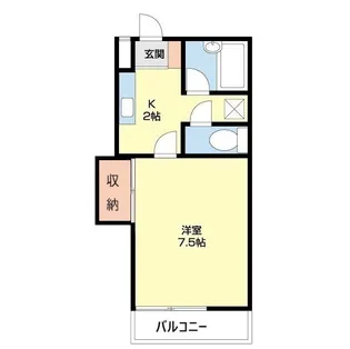 ハニカムⅣ【103号室】の間取り