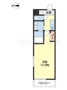 フジパレス黒田Ⅴ番館【101号室】の間取り