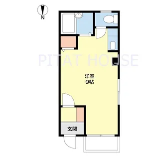 コーポWing【3階】の間取り