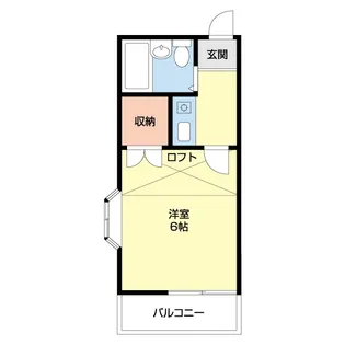 PiPiハウス打越町【201号室】の間取り