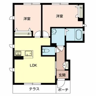 シャーメゾンLife【1階】の間取り