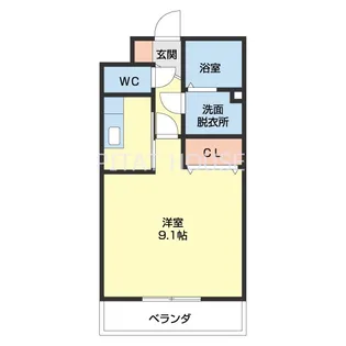 リヴェール【302号室】の間取り