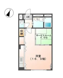 プレサスヒルズ【210号室】の間取り