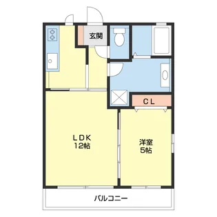 ビルロート【1階】の間取り