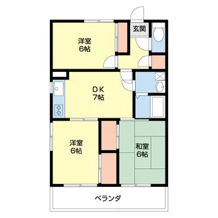 Nビル向陽館【301号室】の間取り
