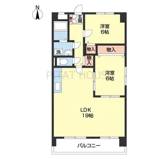 ステイくろだ【5階】の間取り