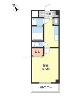 カーサ ベルカント【1階】の間取り